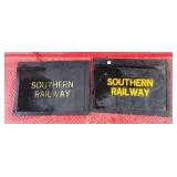 2 SOUTHERN RAILROAD RUBBER MATS