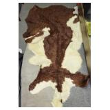 HERFORD COW HIDE - HAIR ON - FULL SIZE
