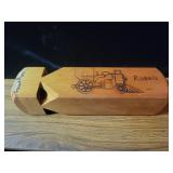 LARGE WOODEN TRAIN WHISTLE