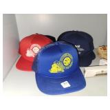 SOUTHERN RAILWAY BALL CAPS (8) AND PAPER