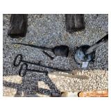 2 KNUCKLE BOX OPENERS, 2 OIL CANS, SPIKE