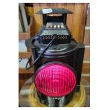 ADLAKE RAIL ROAD LAMP - ELECTRIFIED - WORKS