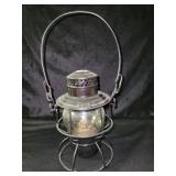 SOUTHERN RAILWAY LANTERN W/GLASS GLOBE