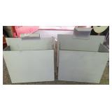 2 RAIL HANGING PAMPHLET BOXES