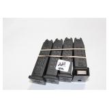 4 - GLOCK 10 MM 10 ROUND MAGAZINES