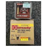 52 ROUNDS HORNADY AMMO - (7) 460 S&W MAG 200 GR