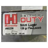 HORNADY 25 ROUNDS CRITICAL DUTY