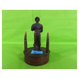 TRENCHART - SHELL WITH SOLDIER AND 5 BULLETS