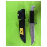 BUCK #119T FIXED BLADE KNIFE WITH SHEATH