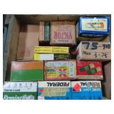 WOODEN BOX WITH SHOTGUN SHELLS