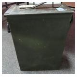 ARMY AMMO BOX WITH MIXED AMMUNITION