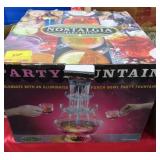 PUNCH BOWL PARTY FOUNTAIN IN ORIGINAL BOX