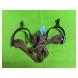 PAIR OF WESTERN SPURS