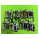 GROUPING: 8 PFLUGER REELS