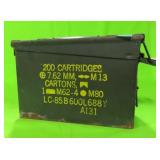 ARMY AMMO CAN WITH MIXED AMMUNITION