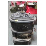 CAST IRON PARLOR STOVE - PATENT DATE: 1883