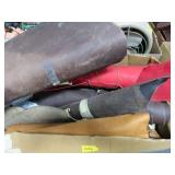 GROUPING: LEATHER PIECES