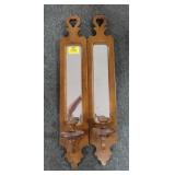 PAIR HOME INTERIOR CANDLE SCONCES
