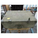 WOODEN MILITARY CASE - EMPTY