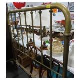 VINTAGE - CIVIL WAR ERA - BRASS BED