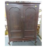 MAHOGANY - CHIPPENDALE STYLE - BEDROOM SUITE - 6 P