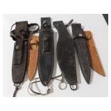 GROUPING: FIXED BLADE KNIFE SHEATHS