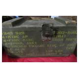 U.S. ARMY WOODEN "EXPLOSIVE MINES" BOX