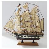 MODEL WOODEN SHIP
