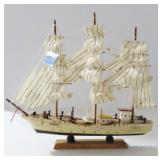 MODEL WOODEN SHIP