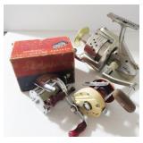 6 VINTAGE FISHING REELS - SHAKESPEARE AND OTHERS