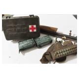 GROUPING: MILITARY FIRST AID KIT, ARMY FIELD