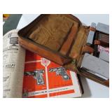 GROUPING: VINTAGE BOTTLES, PERSONAL HYGENE SET, 19