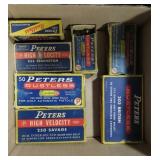 VINTAGE PETERS AMMUNITION - ORIGINAL BOXES