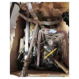 GROUPING: BURNISHING WHEELS, TOOLS, PARTS, ETC.