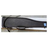 VINTAGE LEATHER GUN SCABBARD - GOOD CONDITION
