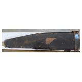 VINTAGE LEATHER GUN SCABBARD - FAIR CONDITION