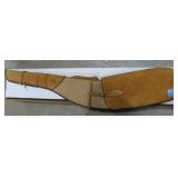 LEATHER AND HIDE GUN SCABBARD - GOOD CONDITION