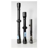 3 RIFLE SCOPES