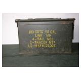 METAL ARMY AMMO CAN OF SHOTGUN SHELLS - ALL GUAGES