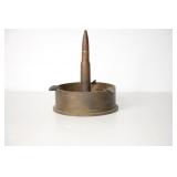 TRENCH ART: 105 MM HOWITZER SHELL ASHTRAY - TYPE