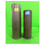 105MM AND 3" - 50 CAL SHELL CASINGS