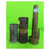 76MM SHELL WITH ORIGINAL CONTAINER