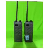 PAIR GE HAND HELD CB RADIOS