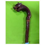 CARVED WALKING CANE