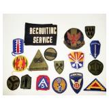GROUPING: U.S. MILITARY PATCHES