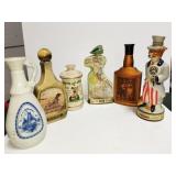 GROUPING: JIM BEAM DECANTERS