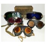 GROUPING: WORLD WAR II GOGGLES