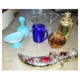 GROUPING: GLASSWARE AND HOUSEHOLD