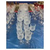 20 PC SET OF LONGCHAMP CRYSTAL STEMS