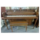 PRIMROSE BY SOHMER UPRIGHT CONSOLE PIANO -